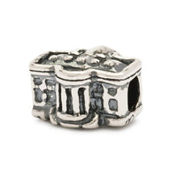 Trollbeads White House Sterling Bead in silver - women's jewelry - detail view
