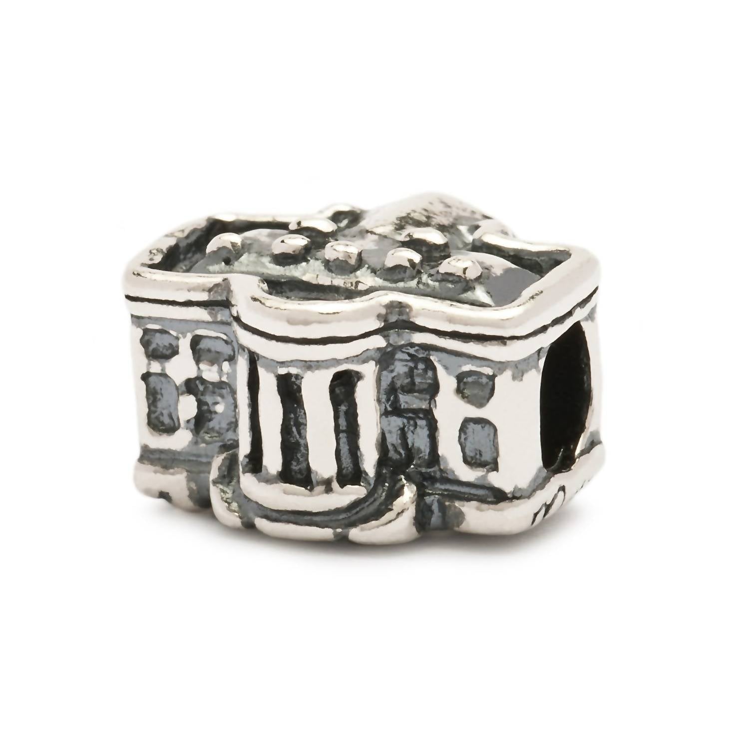 Trollbeads White House Sterling Bead in silver - women's jewelry - detail view