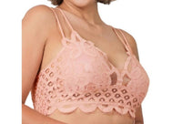 Zenana - Crochet Lace Bralette - Plus