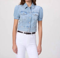 Paige - Kendra Puff Sleeve Cropped Jacket