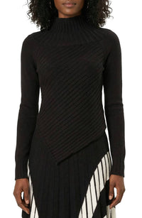 Area Stars Women's Ursula Top in black - women's long sleeve top