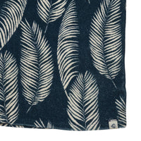 Grayers Riviera Terry Button Shirt in navy leaf - men's shirt - view 4
