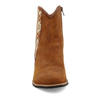 TWISTED X Women's Zip Fashion Bootie in brown - women's shoe - view 4