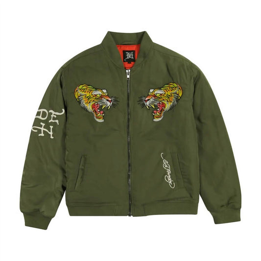 Ed Hardy - Men's NYC Skull Bomber Jacket