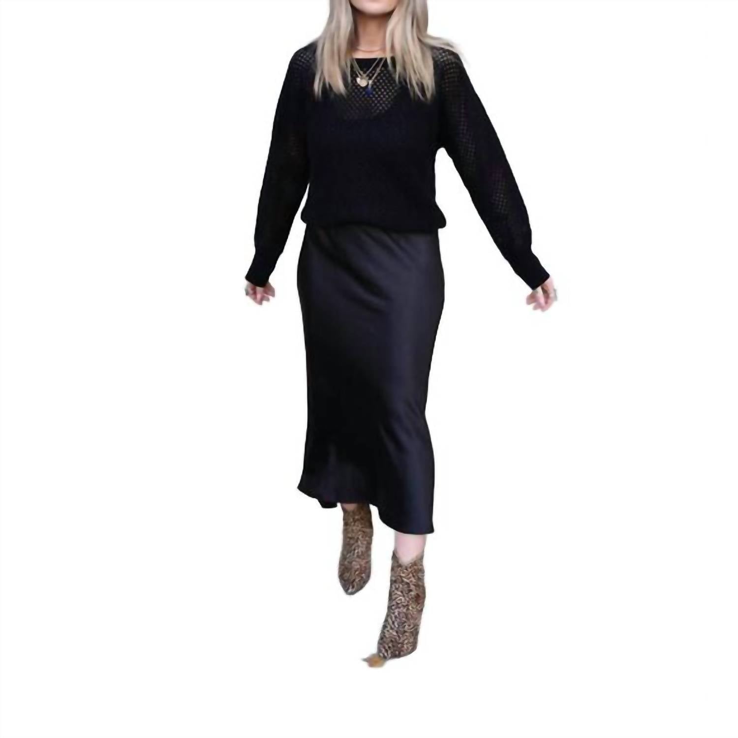 J. Society - Silky Maxi Skirt