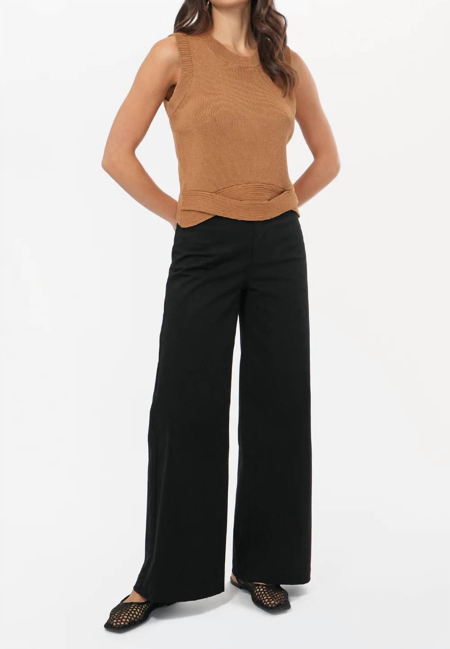 Greylin - Jacqueline Twist Cropped Tank