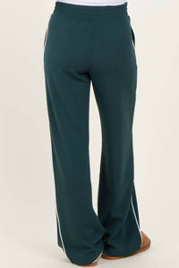 Rae Mode - Modal Scuba Piping Straight Leg Pant