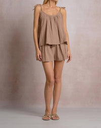 Elan - Flowy Top With Tie Straps