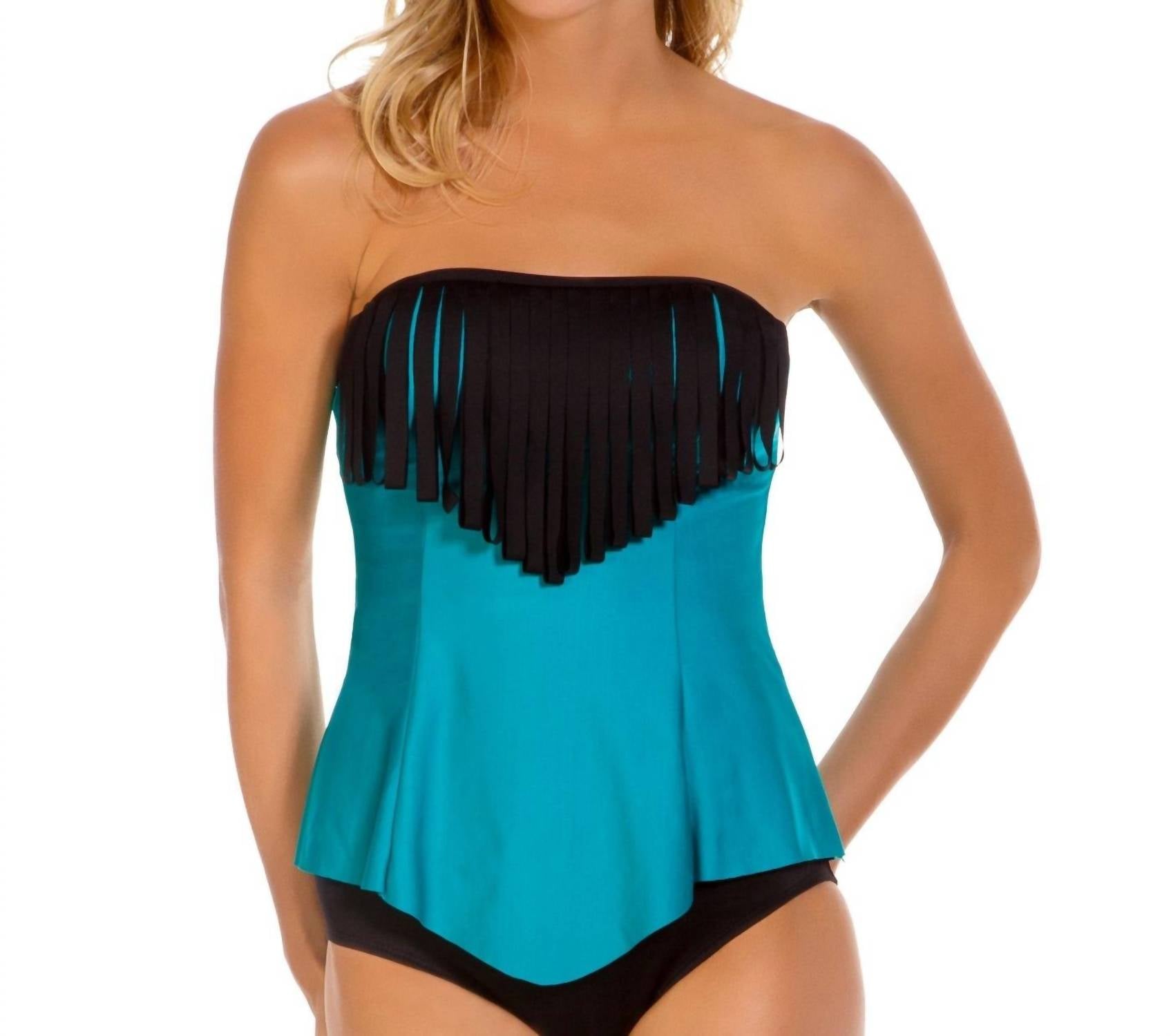 Eco Swim - Eco Loop Fringe Tankini Top