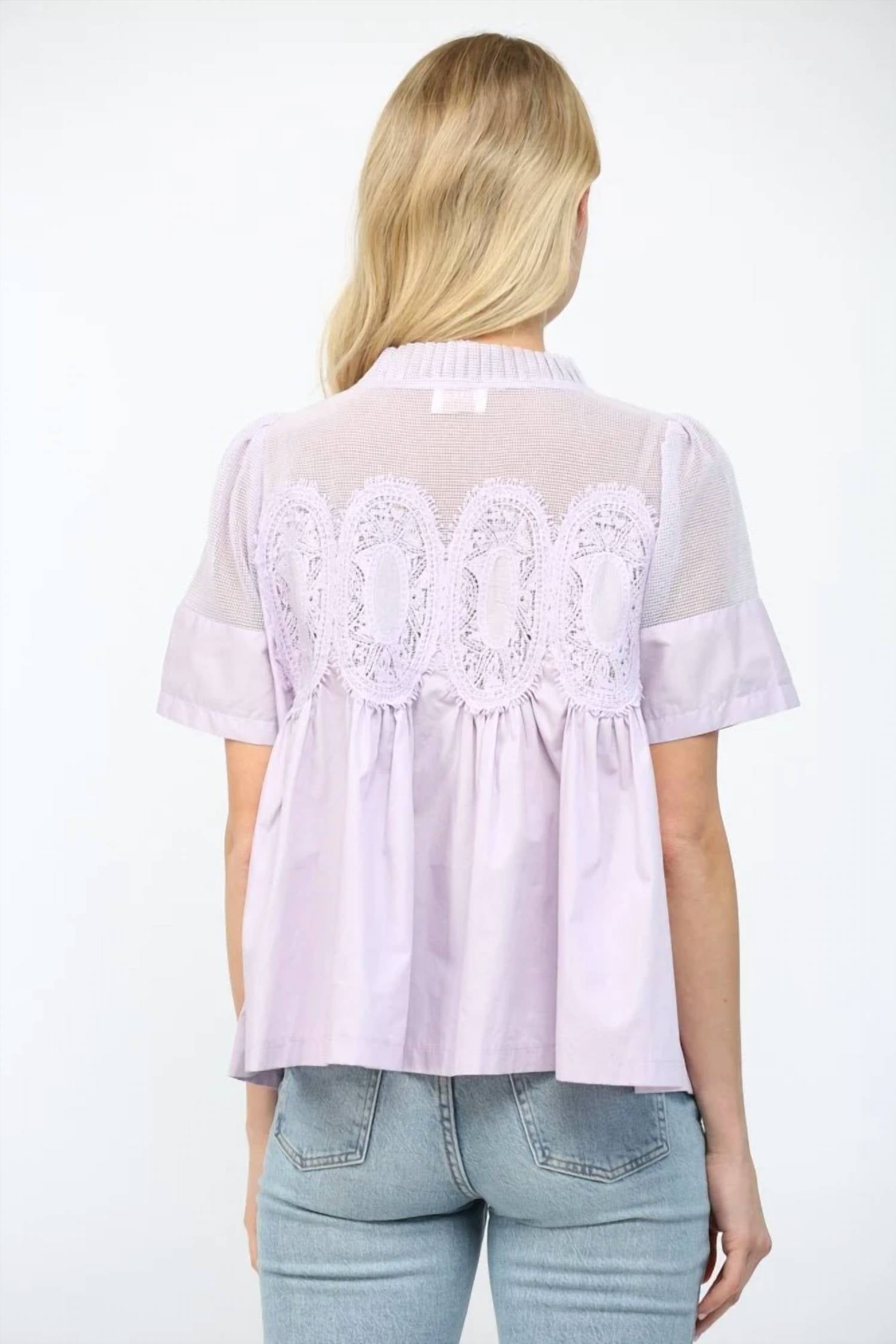 Fate - It-girl Appliqué Top