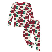 Kickee - Kids' Print Long Sleeve Pajama Set
