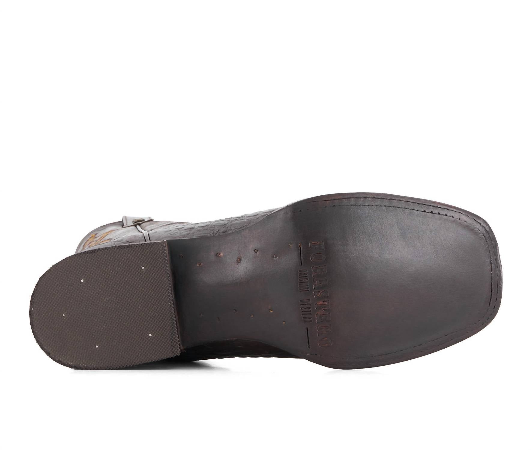 Forastero - Men's Croco Embossed Leather Cowboy Boots