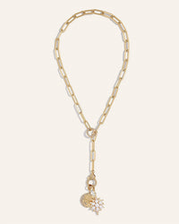 Stella & Dot - Jane Pavé Lariat Convertible Chain Necklace