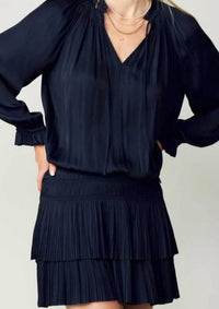 Current Air - Laurel Pleated Mini Dress