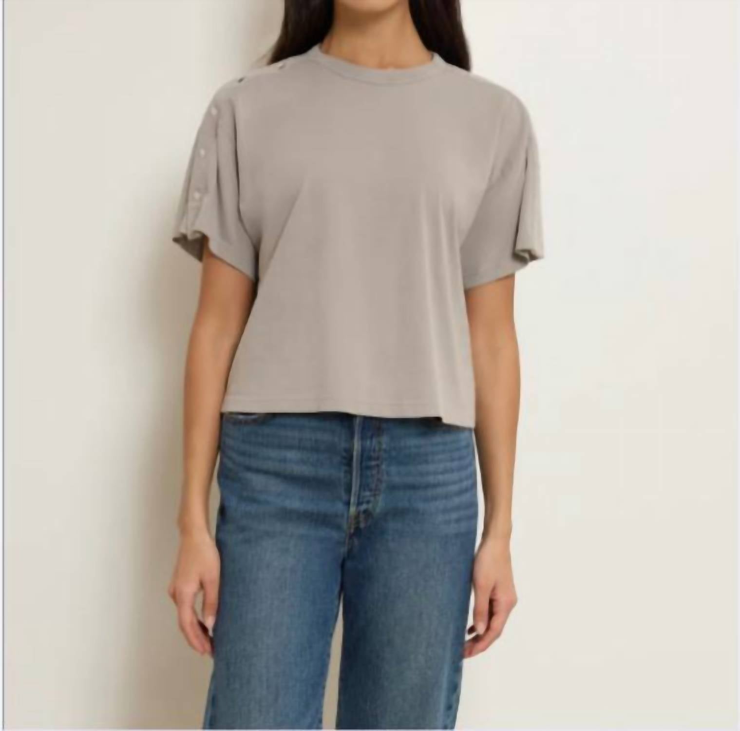 Nation Ltd - Ada Button Tee