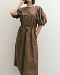 Mijeong Park - Balloon Sleeve Midi Dress