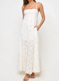 L*SPACE Raveena Maxi Dress in cream - women's dress