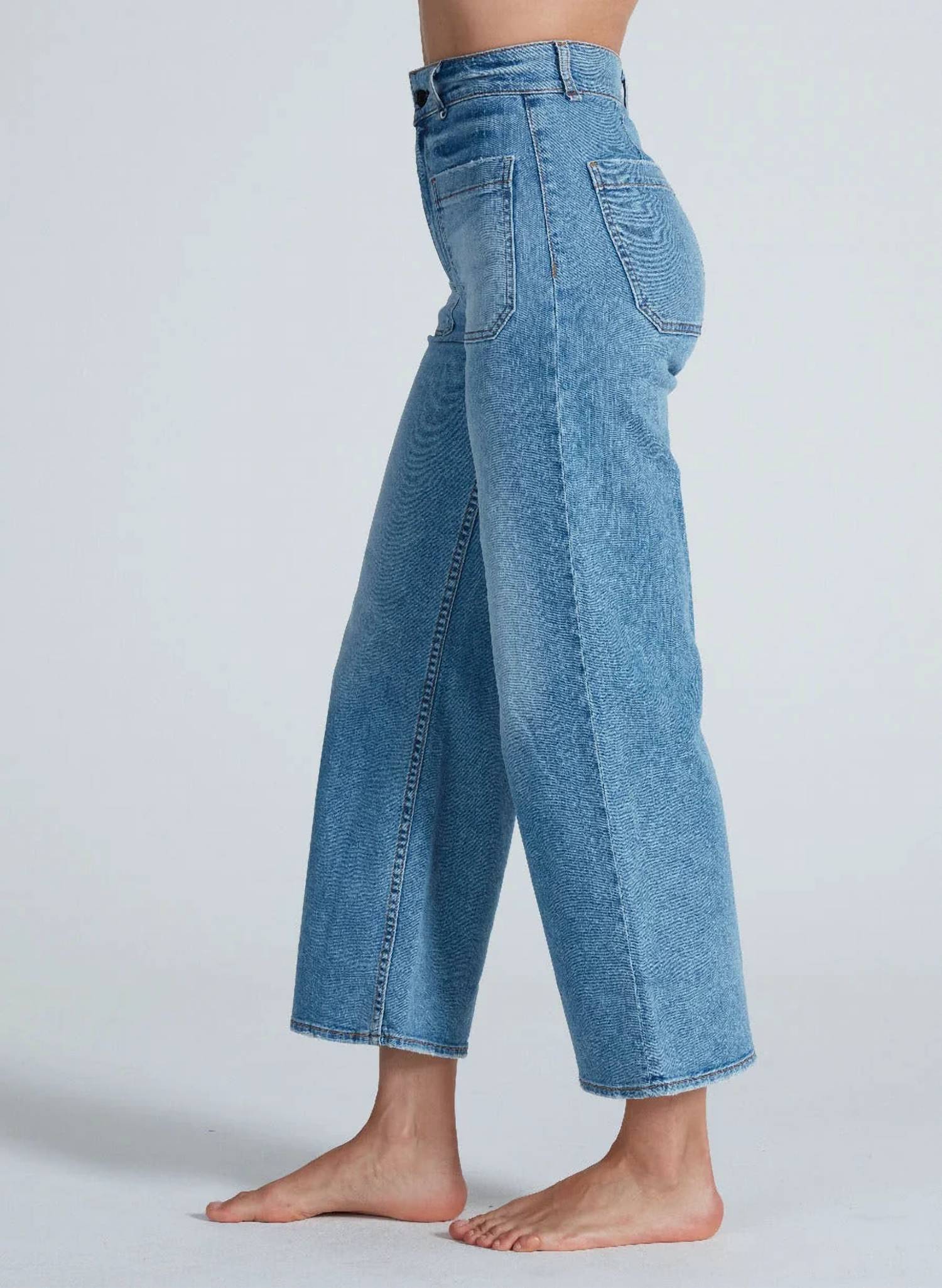 Askk Ny - Cropped Sailor Denim