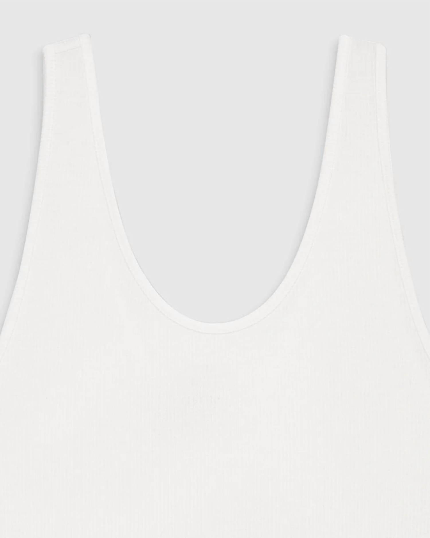 Anine Bing - Ginny Natural Drape Bodysuit