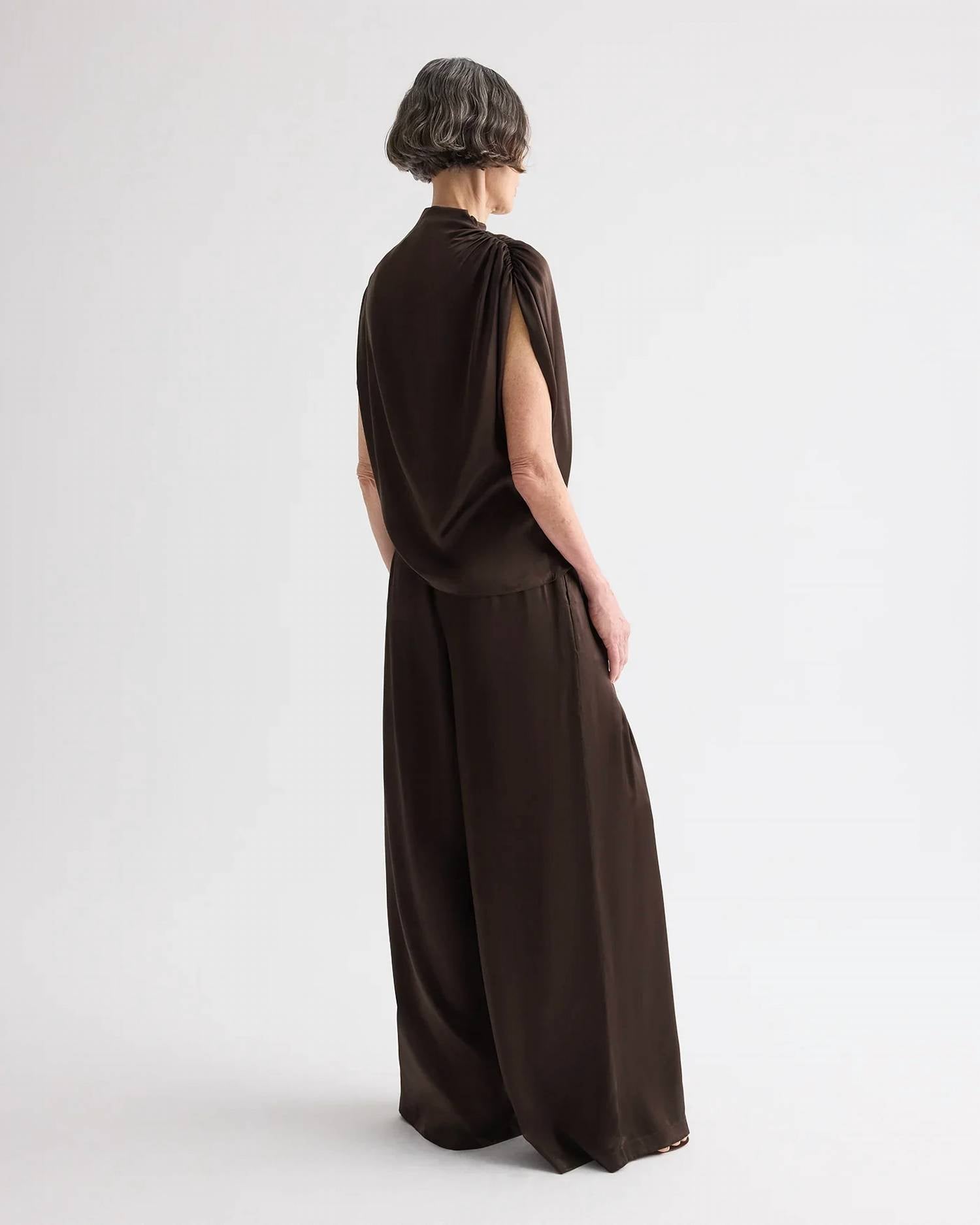 Twp - Drew Wide-leg Trouser Pants