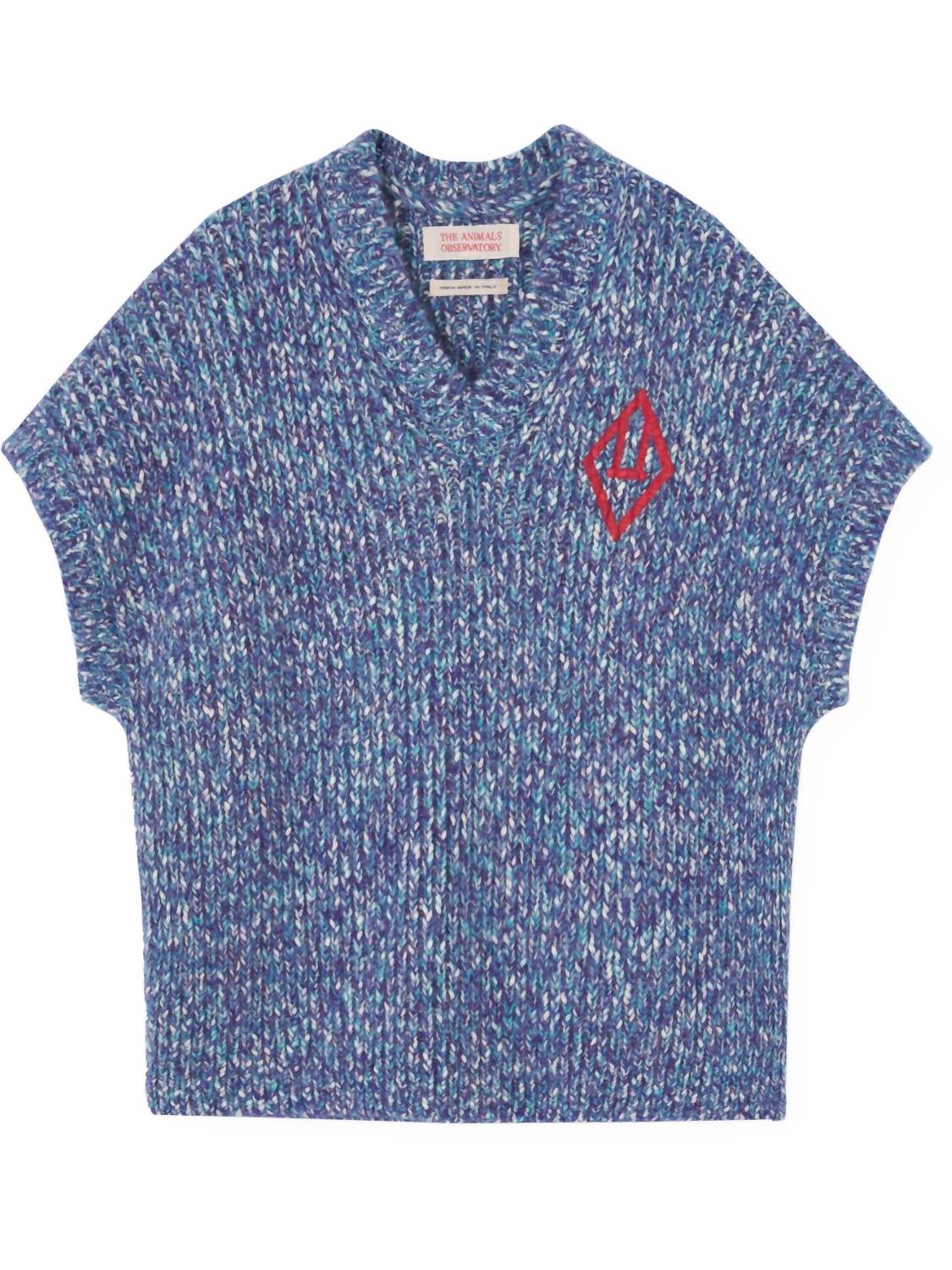 The Animals Observatory - Kid's Bat Knit Vest