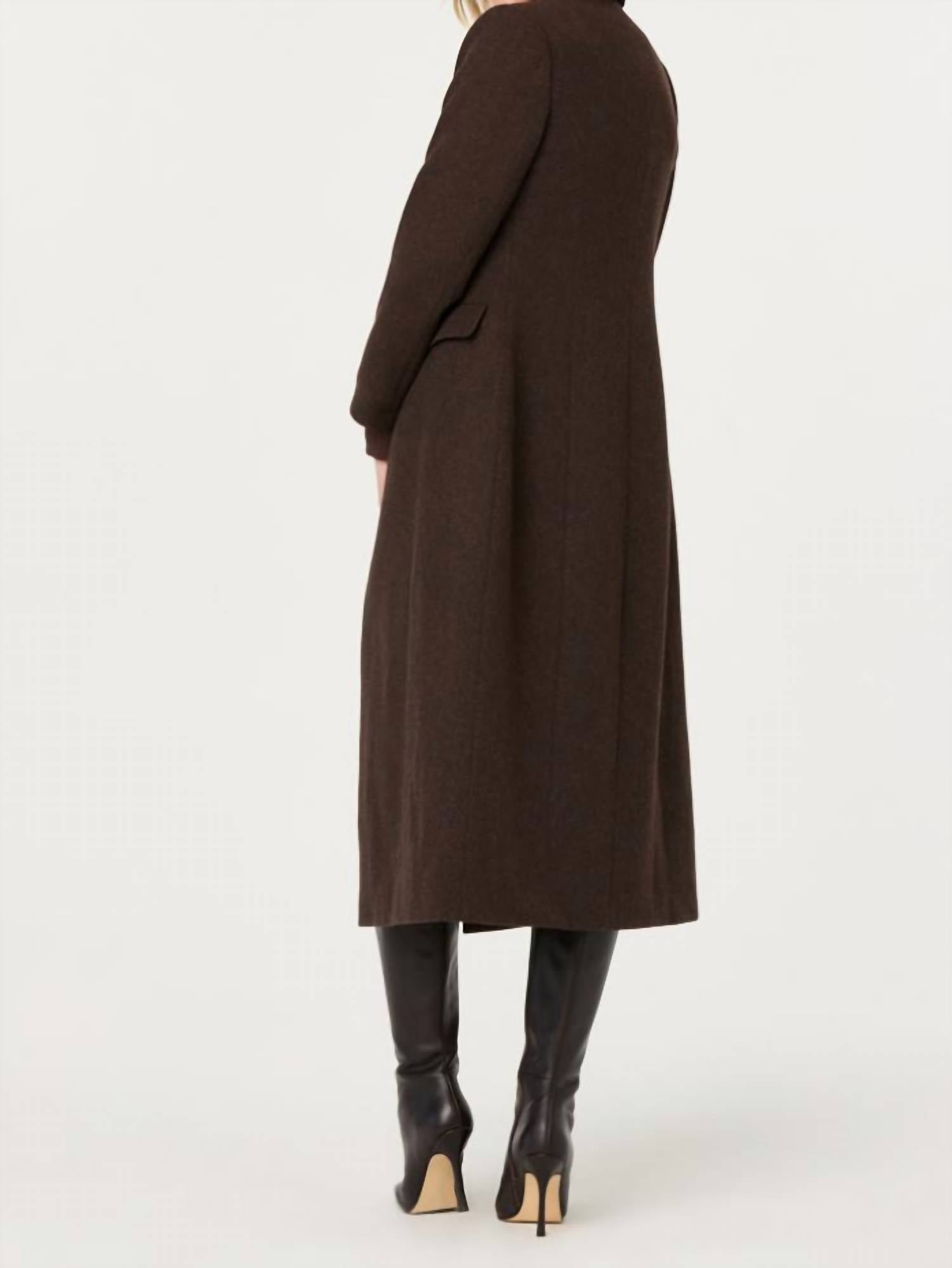 Astr - Melisse Wool Blend Longline Coat