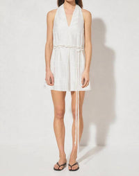 MON RENN elowen dress in white - women's dress