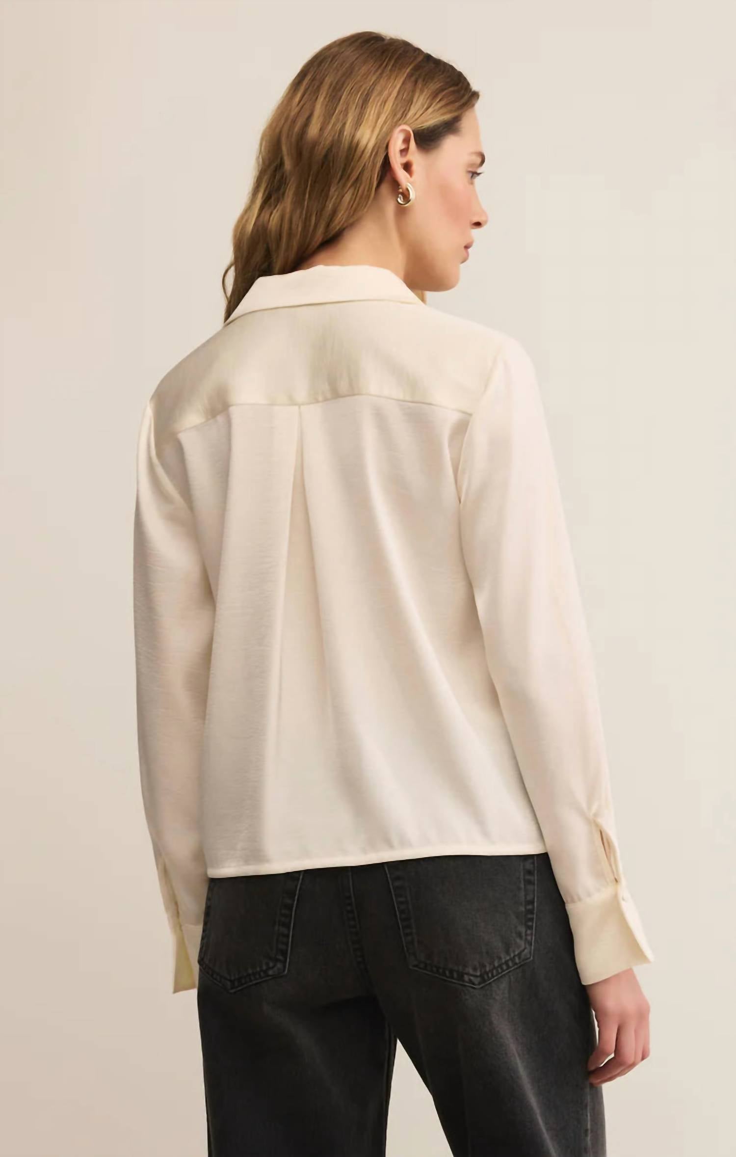 Z Supply - Ana Satin Button Up
