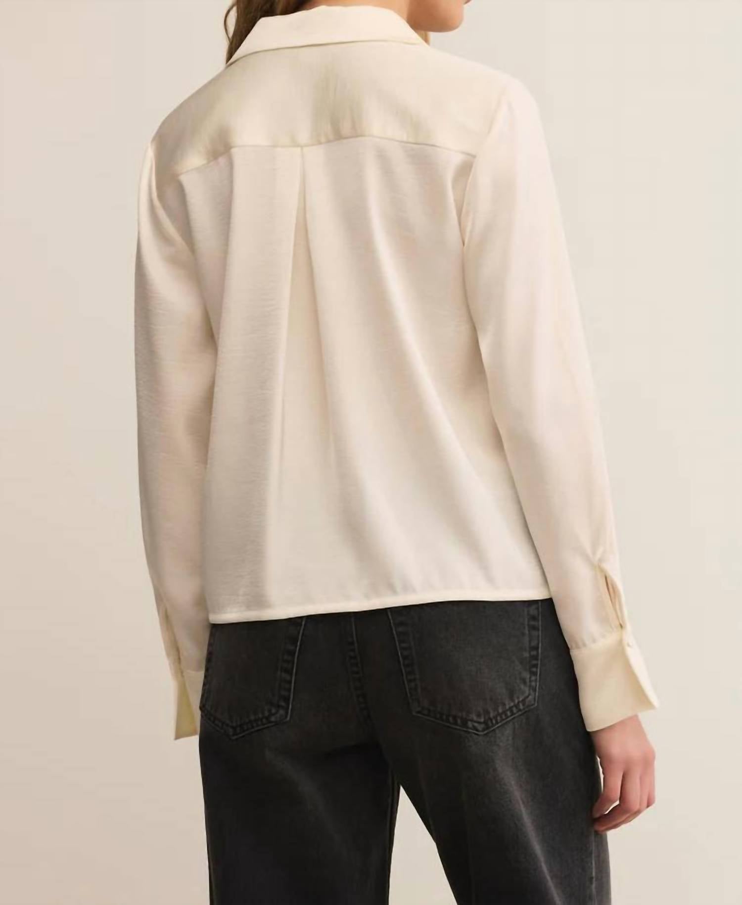 Z Supply - Ana Satin Button Up