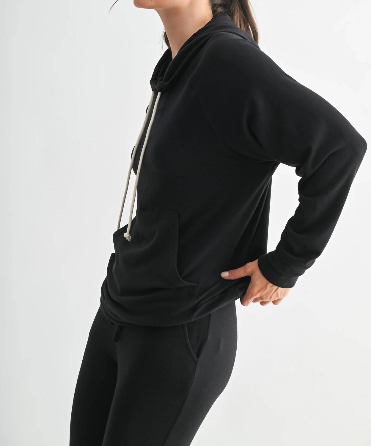 Mono B - Lightweight Brushed Hacci Hoodie