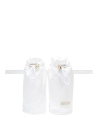 Salvatore Ferragamo Women's Double-bottle Belt Bag in white - women's bag