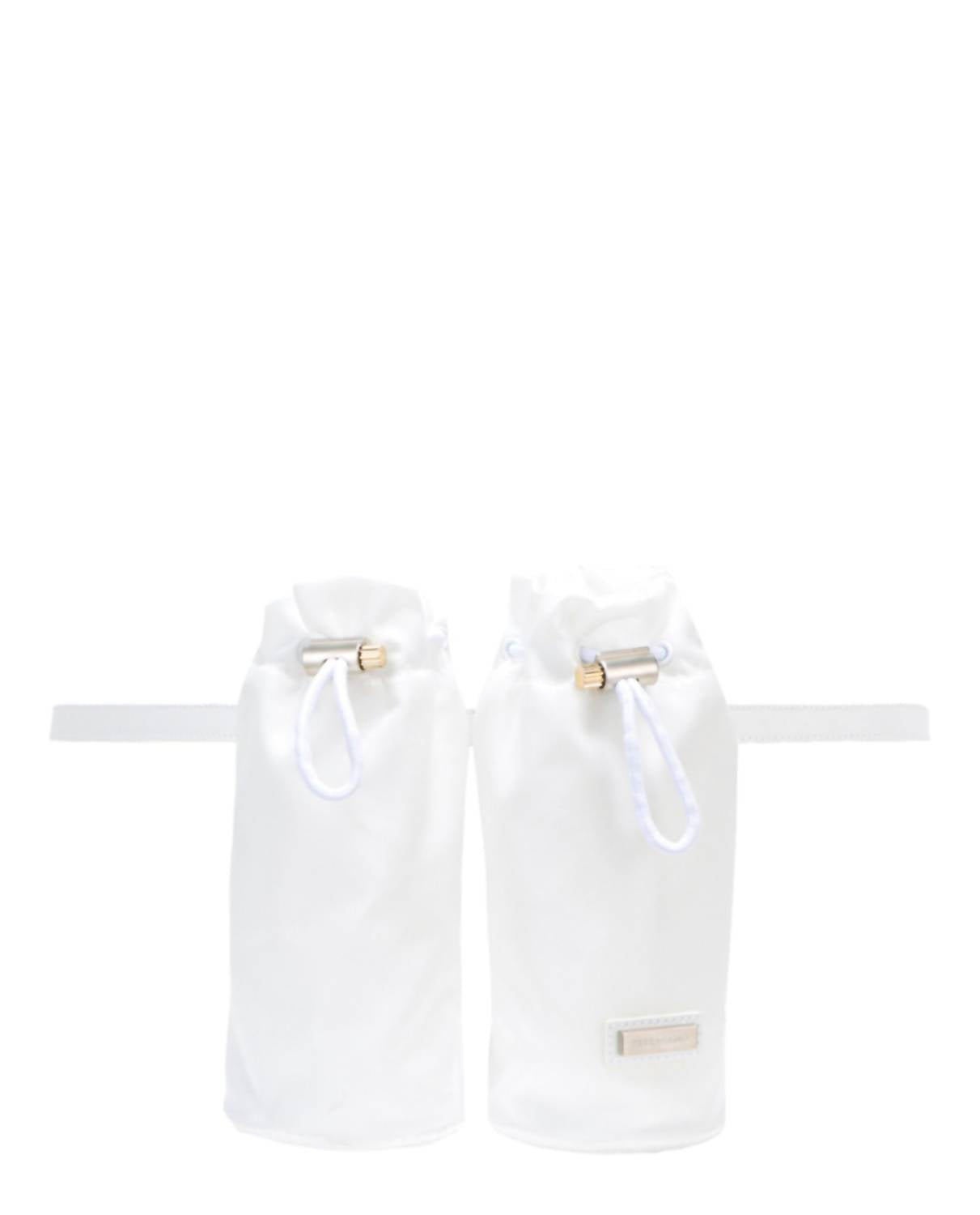 Salvatore Ferragamo Women's Double-bottle Belt Bag in white - women's bag
