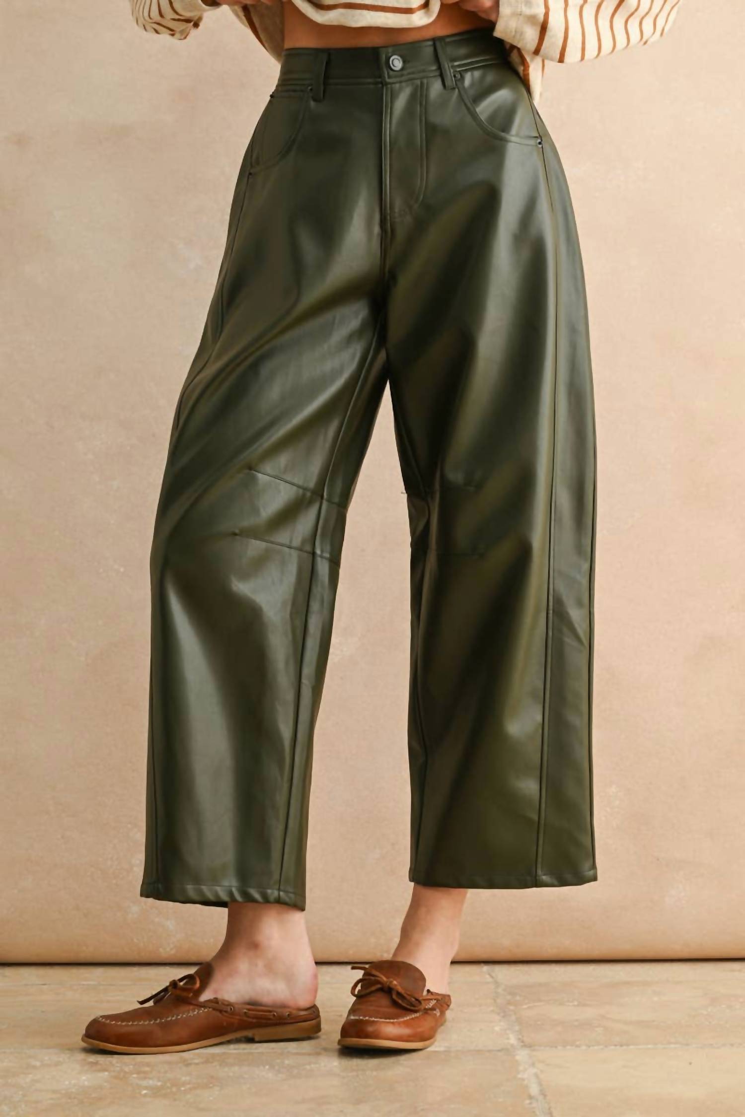 Miou Muse - Penelope Pleather Pants