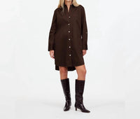 Madewell - Y-neck Relaxed Shirtdress