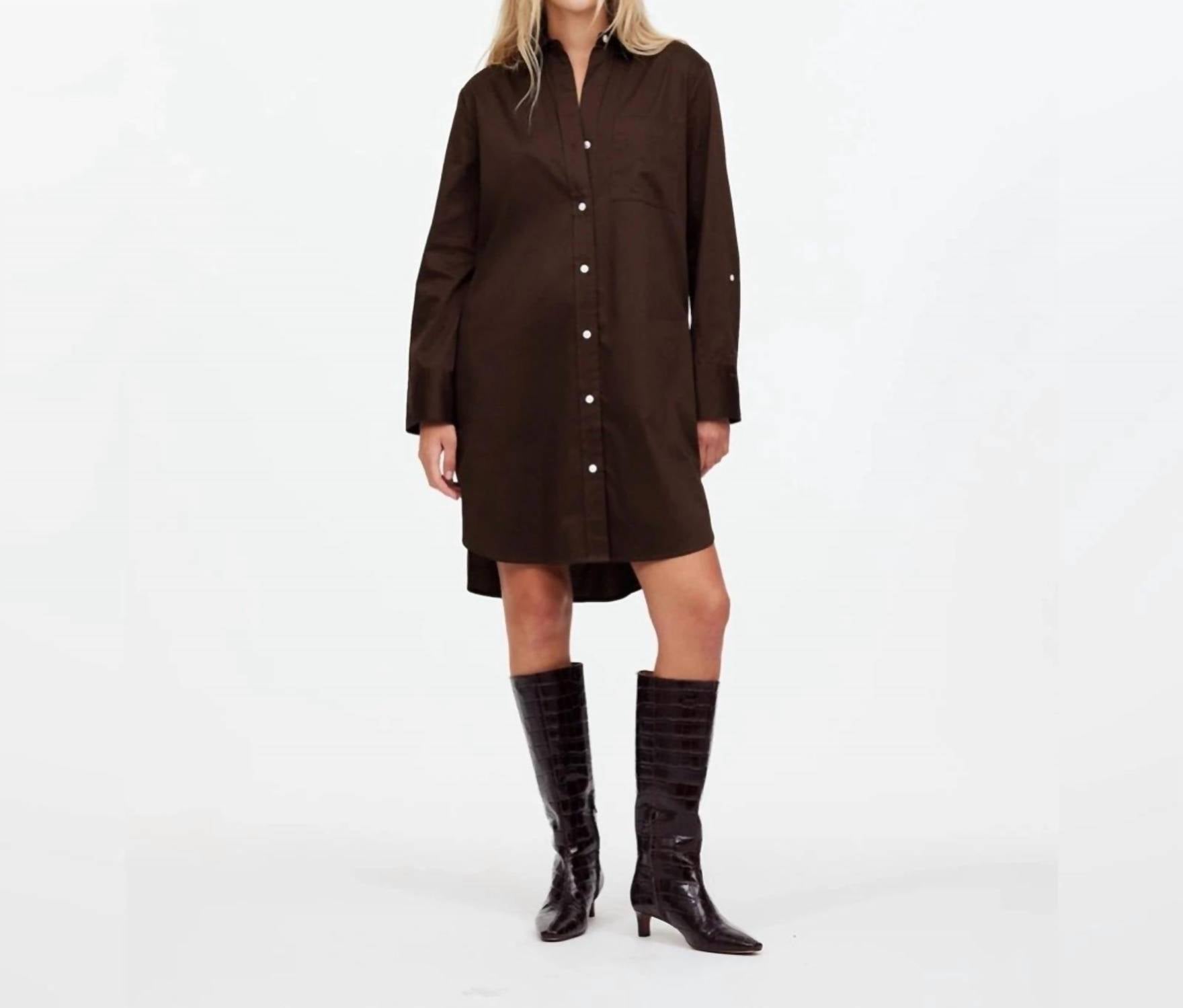 Madewell - Y-neck Relaxed Shirtdress