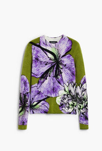 Desigual - Orquidea Lacroix Print Sweater