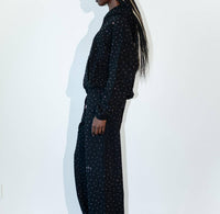 Knotwtr - Women's Rhinestone Baggy Sweatpants