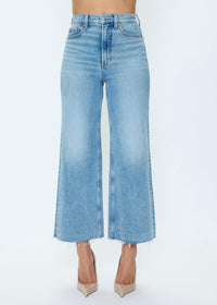 PISTOLA Lana Crop Wide Leg Jean in bistro - women's jeans