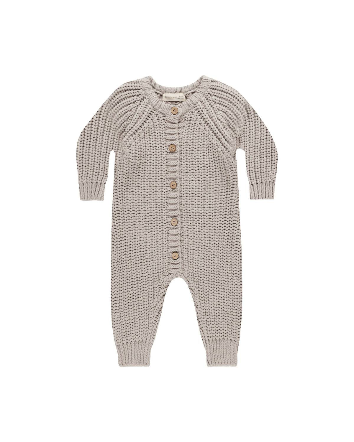 Quincy Mae - Baby Chunky Knit Jumpsuit