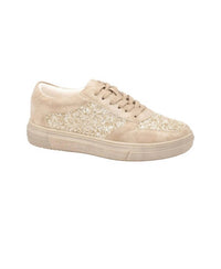 Corkys Footwear Women's Rad Sneaker in gold metallic 1 - women's sneaker