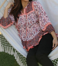 Nostalgia - Floral Printed Blouse