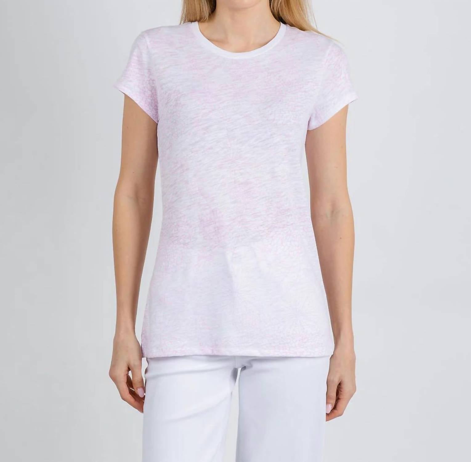 Goldie - Botanical Ringer Short Sleeve Tee