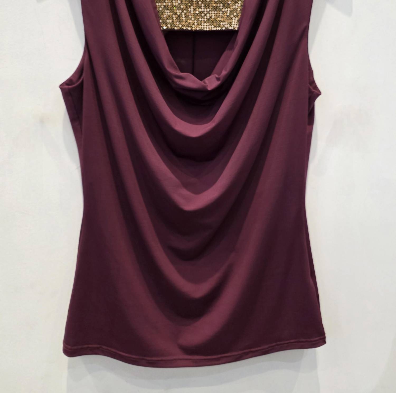 Sheri Bodell - Women's Squared Rhinestone Patch Tank