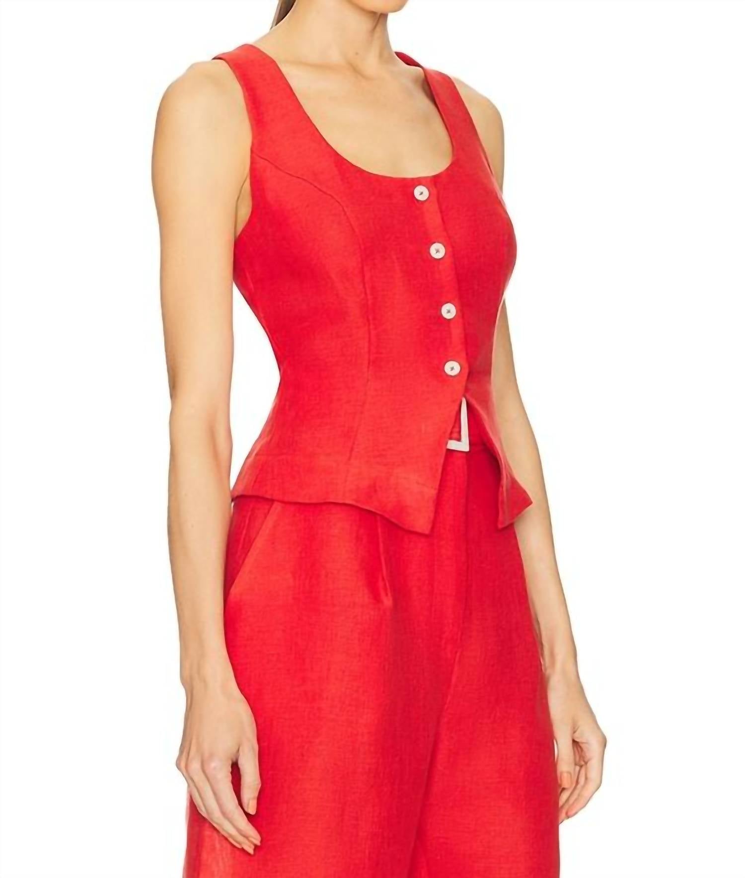 Matthew Bruch - Scoop Neck Vest