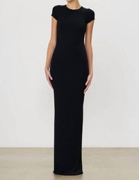 Eterne - Cap Sleeve Maxi Dress