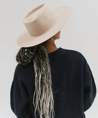 Gigi Pip - Women's Dakota Triangle Crown Wide Brim Hat