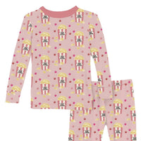 Kickee - Girl's Long Sleeve Pajama Set