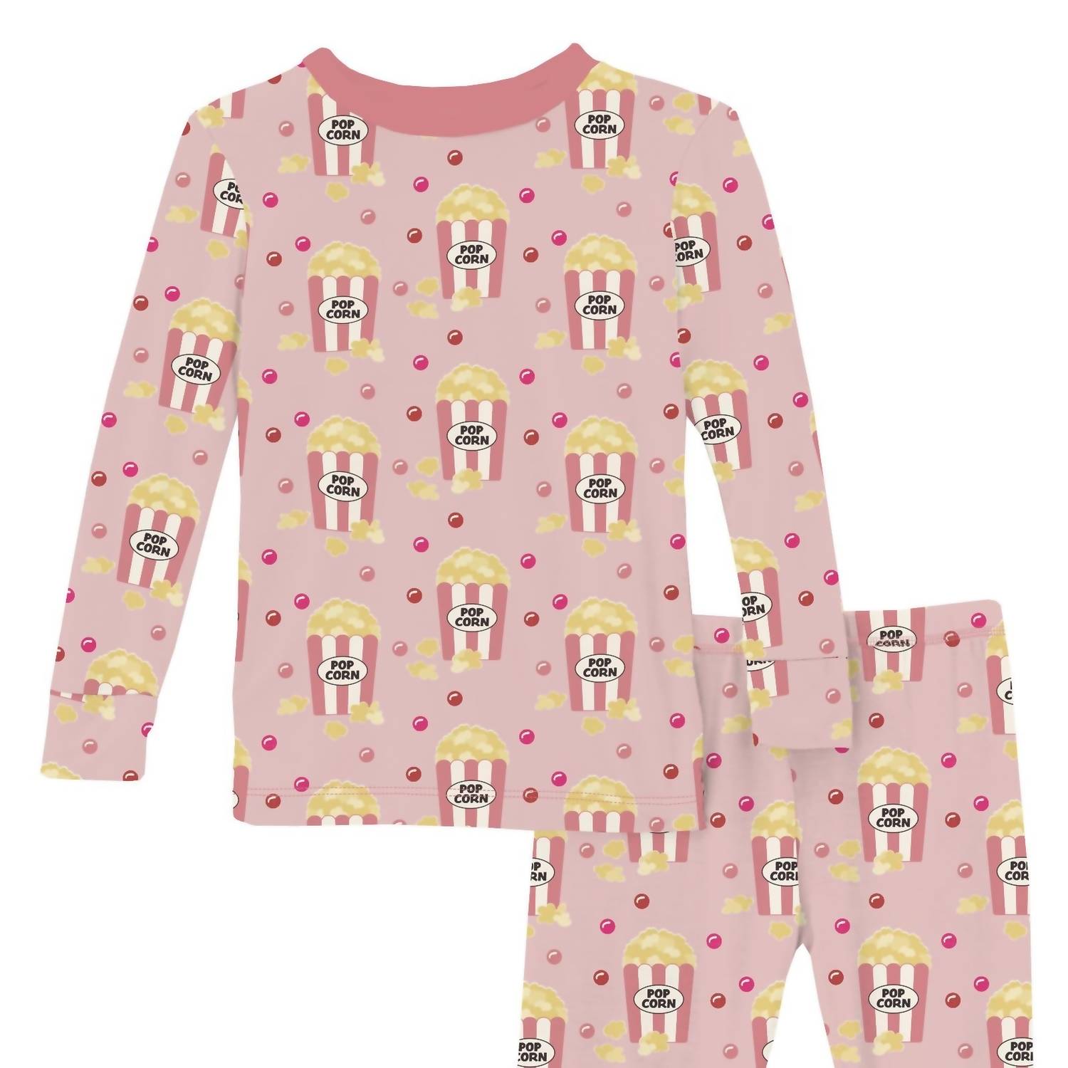 Kickee - Girl's Long Sleeve Pajama Set