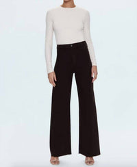 Pistola - Women's Penny High Rise Wide Leg Denim Pants