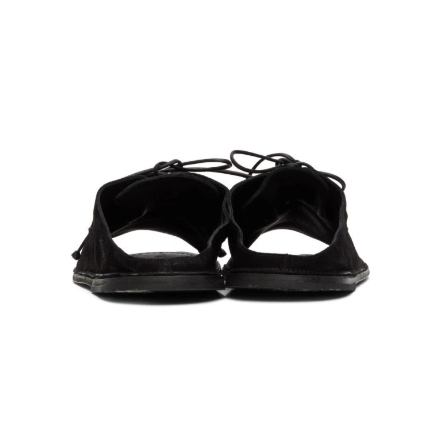 Marsell - Men's Sandalaccio Suede Lace-up Sandal